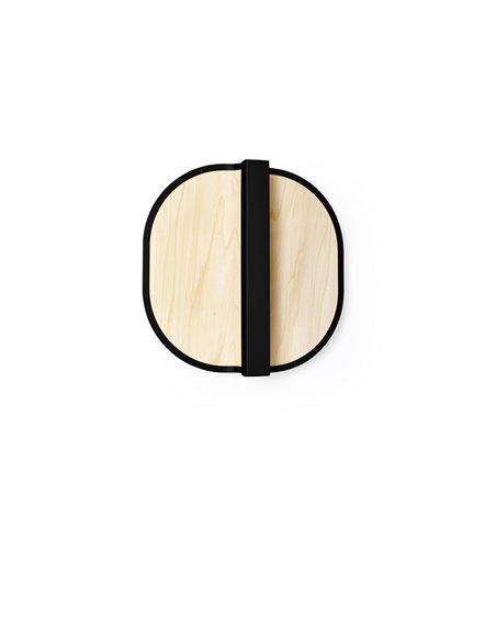 Omma wall light - LZF - Natural wood shade, LED dimmable