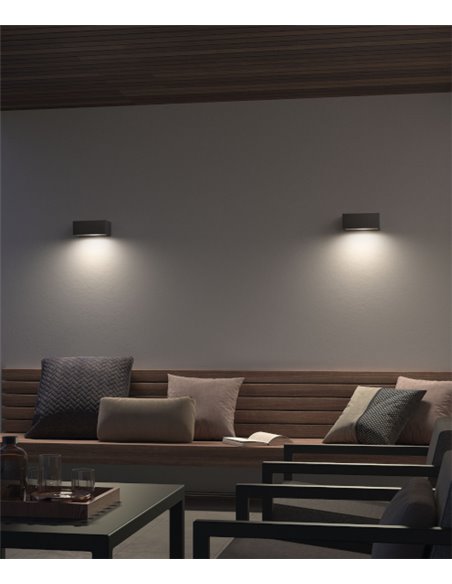 Ip 65 LED outdoor wall light - Isora - Dopo - Novolux