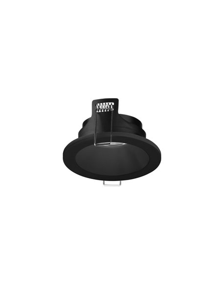 Ter recessed downlight - FORLIGHT - Outdoor ceiling spotlight in white or black, Diameter: 9 cm