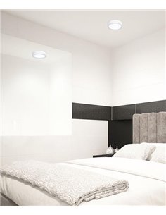 Easy Surface ceiling light - FORLIGHT - White aluminium ceiling light, LED 3000K or 4000K, 4 sizes 2