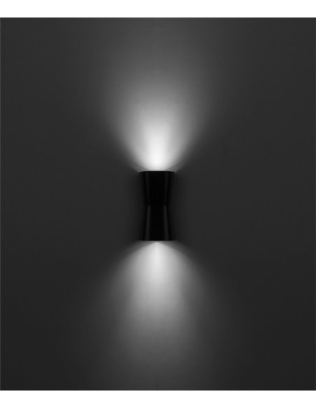 Prisma outdoor wall light - FORLIGHT - Double emission wall light, GU10, Suitable for saline environments
