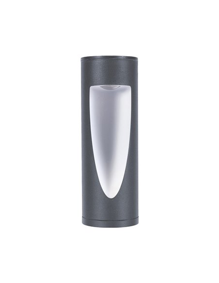 Brit outdoor wall light - FORLIGHT - Anthracite aluminium lamp, LED 3000K 855 lm, Suitable for saline environments, Height: 19 c