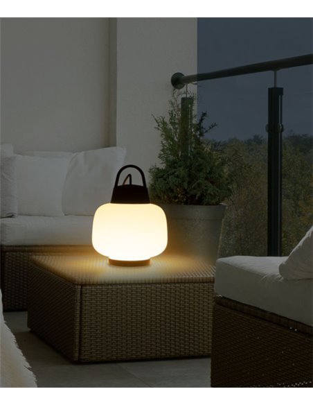 Lamtam wall light/Outdoor table lamp - FORLIGHT - ABS lamp with wall bracket included, E27 IP44, Suitable for saline environment
