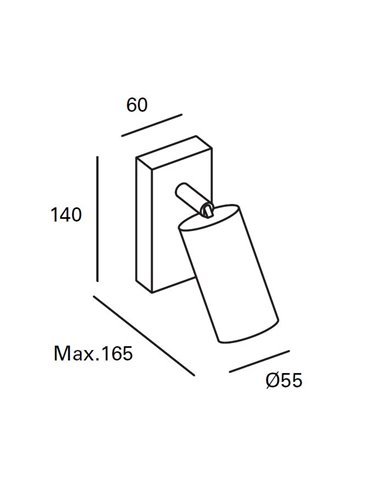 Era wall light - FORLIGHT - Black or white reading light, LED 8W IP20 Era wall light - FORLIGHT - Black or white reading light, LED 8W IP20