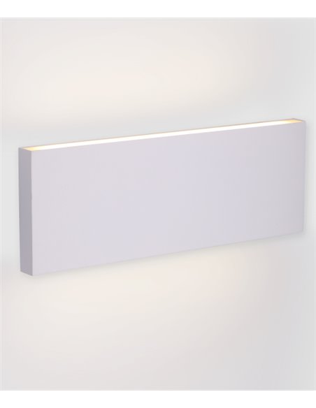 Thin wall light - FORLIGHT - Minimalist lamp in 2 colours, LED 3000K 860 lm, Size: 22,5 cm