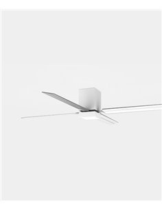 Zonda Ceiling fan with light - FORLIGHT - DC fan with 4 blades, Dimmable LED, 6 speeds 2