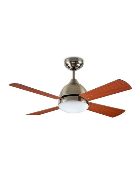 Borneo ceiling fan with light - FORLIGHT - 3 Speeds, Available in 4 colours, Reversed function