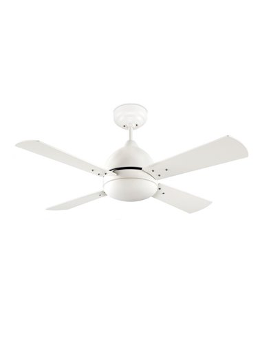 Borneo ceiling fan with light - FORLIGHT - 3 Speeds, Available in 4 colours, Reversed function