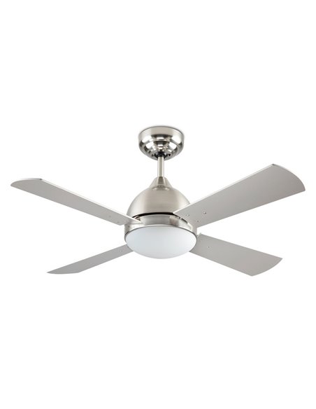 Borneo ceiling fan with light - FORLIGHT - 3 Speeds, Available in 4 colours, Reversed function