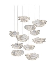 Nevo 11 pendant light - a-emotional light - Big size composition, 11 luminaires