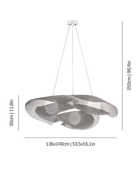 Lampara colgante composiciones Mytilus