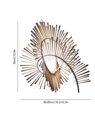Lampara colgante Aimei Lampara colgante Aimei