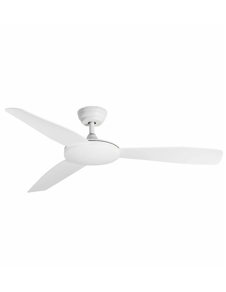 Islot SMART white ceiling fan – Faro – Remote control with timer + Alexa/Google/Siri, DC motor, 3 speeds