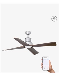 Winche SMART ceiling fan with/without light – Faro – Remote control + Alexa/Google/Siri, DC motor, 6 speeds