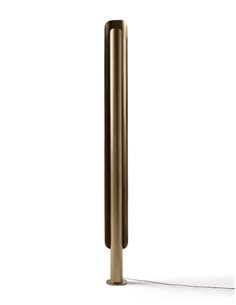 Stockholm floor lamp - Punt Mobles - Aluminium lampshade in 3 colours, LED dimmable 2700K, Height: 175 cm