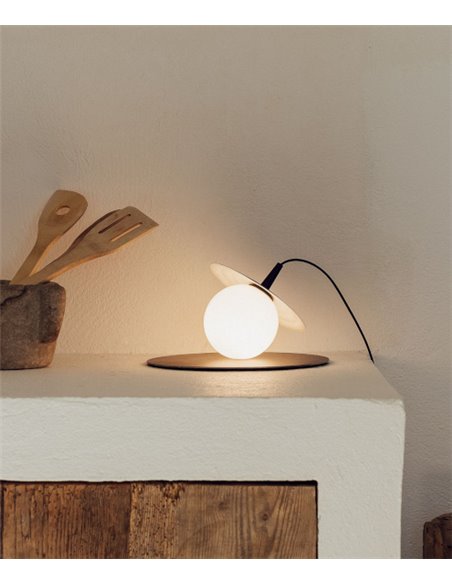 Symphony table lamp - Milan - Decorative lamp, ball type, mink