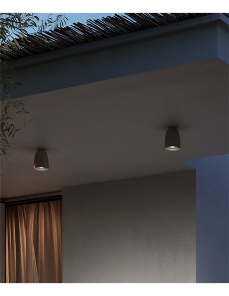 Nut ceiling light - Bover - Outdoor light IP54, Dimmable LED Triac