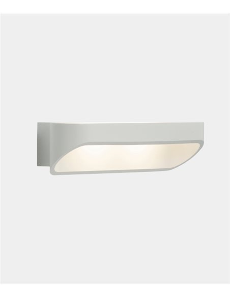 Oval wall light - LedsC4 - Wall light in 2 colours, LED 3000K 877 lm, Dimmable phase cut off
