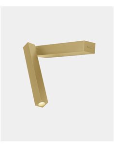 Hall Slim wall light - LedsC4 - Reading light in 3 finishes, LED 2700K 3.5W 2