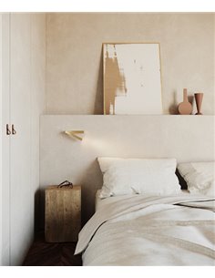 Hall Slim wall light - LedsC4 - Reading light in 3 finishes, LED 2700K 3.5W