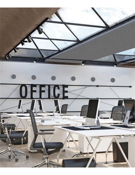 Chamaleon wall light - ACB - Sustainable acoustic light, LED 3000K