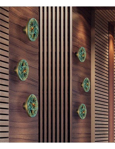 Chamaleon wall light - ACB - Fully handmade ceramic light, LED 3000K