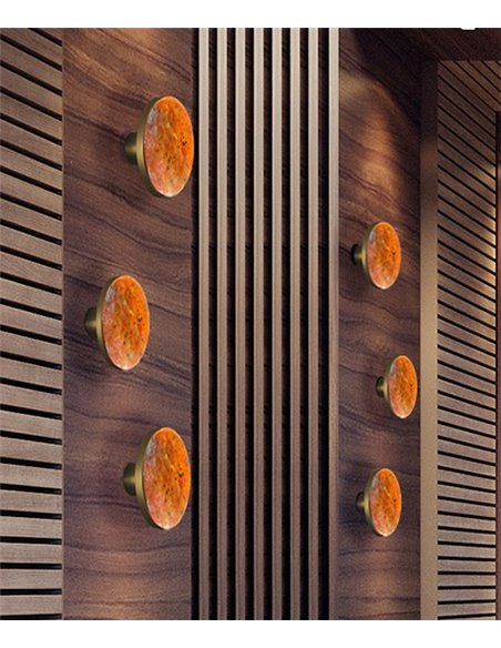 Chamaleon wall light - ACB - Fully handmade ceramic light, LED 3000K