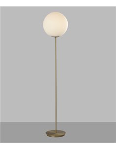 Parma floor lamp - ACB - Ball light in antique gold, Height: 150 cm 2
