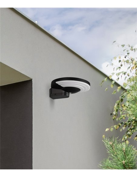 Gloss wall light - ACB - Outdoor solar light, LED 3000K