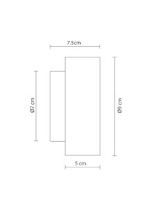 Rock ceiling light/wall light - Robin - Round alabaster design, available in 2 sizes