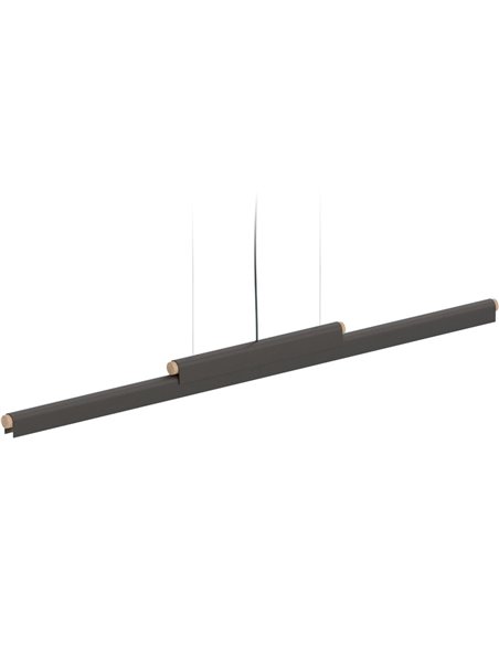 Rudi pendant light - Robin - Horizontal design black/white, LED 3000K, Dimmable Dali/Non dimmable