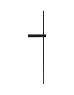 Rut wall light - Robin - Minimalist black lamp, LED 700 lm 3000K, Height: 12.5 cm 2