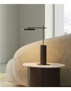 Rafaela desk lamp - Robin - Adjustable lampshade, LED 3000K, Matt black finish