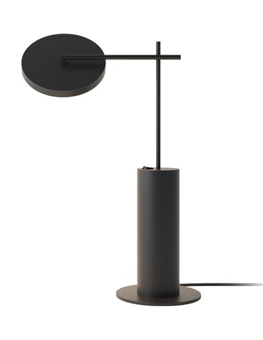 Rafaela desk lamp - Robin - Adjustable lampshade, LED 3000K, Matt black finish