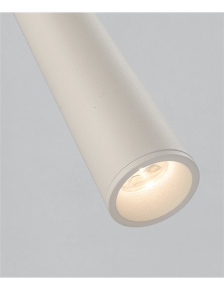 Aplique de pared LED blanco texturado 3200K – Panau – ACB Iluminación