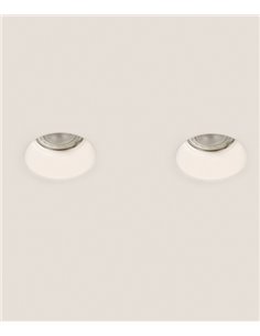 Lámpara empotrable de escayola Ø 13 cm – Yota – ACB Iluminación