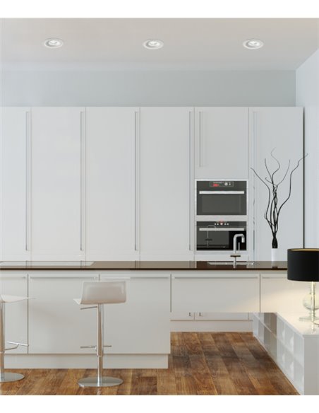 Foco de techo empotrable Ø10.5 cm - Apex - ACB Iluminación