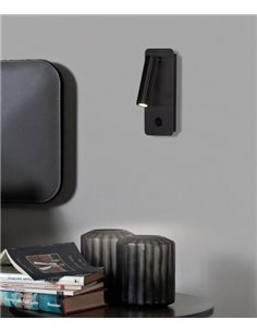 Aplique de pared LED 3000K en 2 acabados - Aron - ACB Iluminación