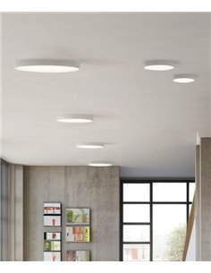 Plafón de techo moderno LED en 3 medidas y 2 colores - London - ACB Iluminación