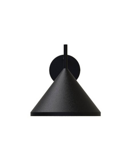 Sutton wall light - Luxcambra - Black or white conical shade