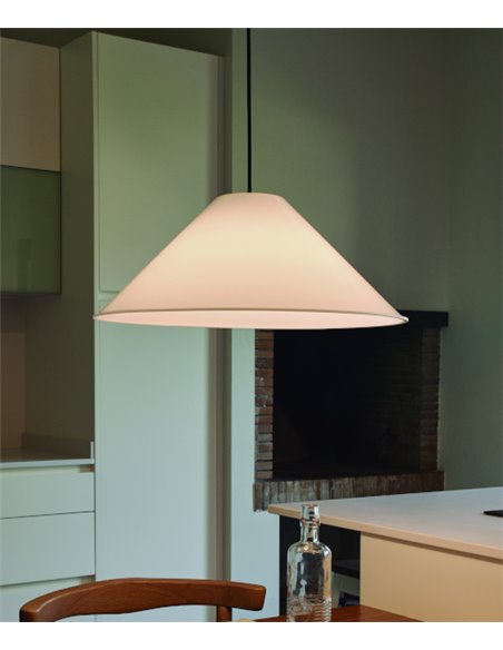 Conica pendant light - Luxcambra - Conical lampshade in 4 colours