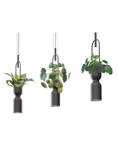 Oxygen pendant light - Luxcambra - LED pot lamp in white or black 2