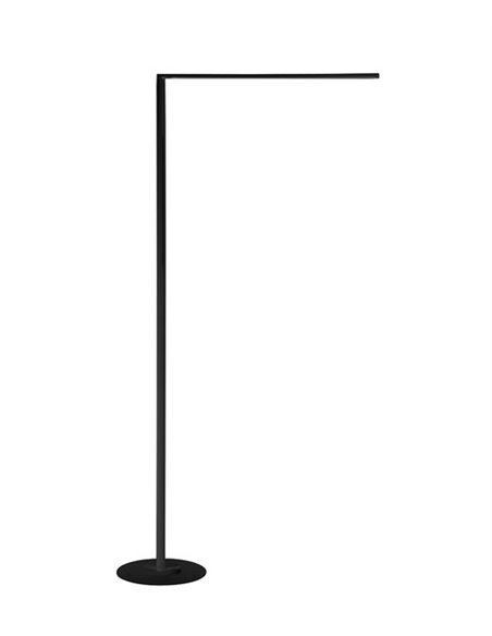 Matrix floor lamp - Luxcambra - Minimalist design in black or white, height: 140 cm