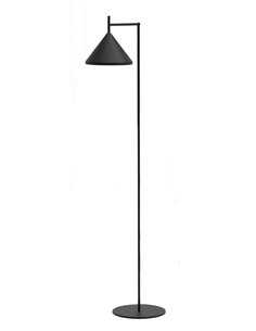 Sutton floor lamp - Luxcambra - Black modern lamp, conical shade, height: 141 cm 2