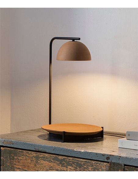 Absis table lamp - Luxcambra - LED lamp, shade available in 2 colours