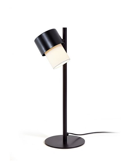 Kan table lamp - Luxcambra - Adjustable cotonet lampshade