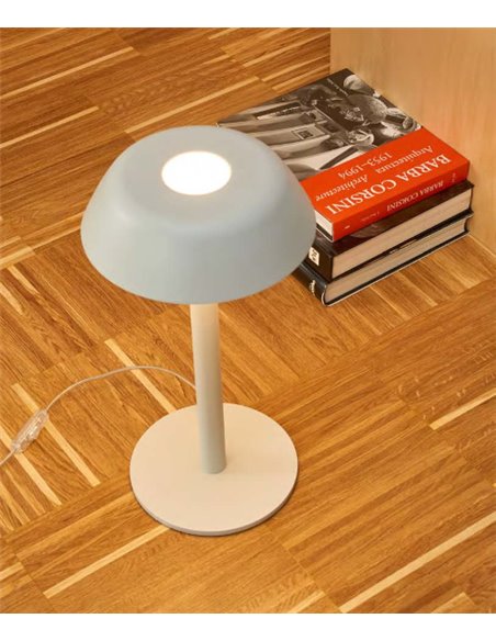 Sarria L table lamp - Luxcambra - White modern design