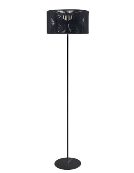 Acapulco portable floor lamp - Luxcambra - Rechargeable lamp, magnetic shade holder