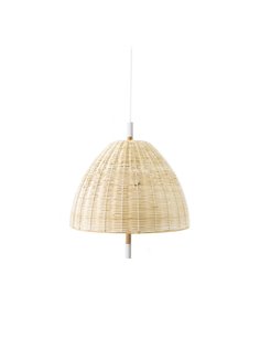 Ama pendant light - Luxcambra - Natural wicker modern light 2