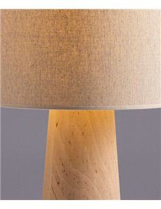 Cielo table lamp - Fokobu - Birch wood lamp 2